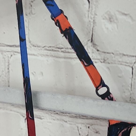 J. Crew Women’s Bold Floral Print Racerback Cami Strappy Sleeveless Blouse Top - Picture 5 of 9